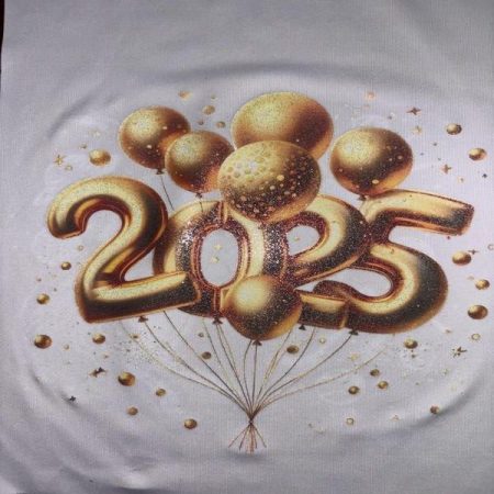 Transfer DTF Glitter Oro