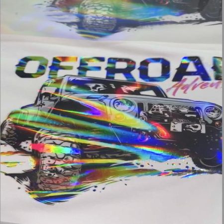 Transfer DTF Láser Colorido Reflectante