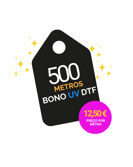 Mega Bono UV DTF: 500 metros