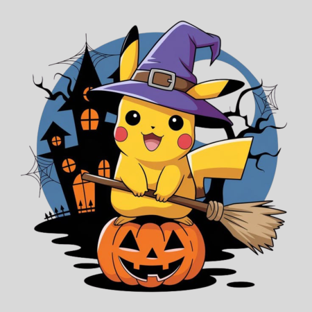 Pliego Halloween - Pikachu