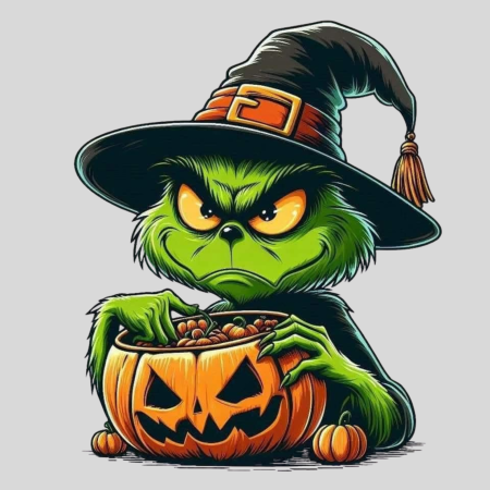 Pliego Halloween - Grinch