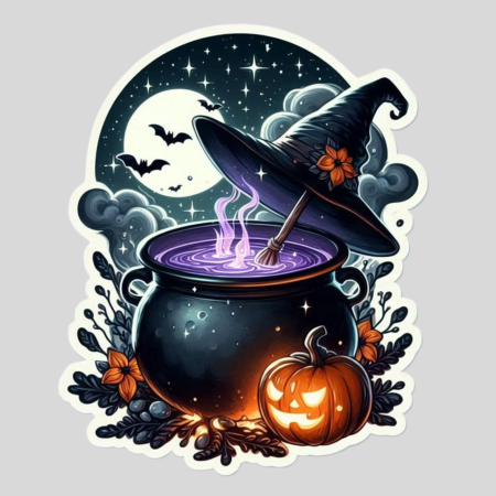 Pliego Halloween - Gorro Bruja