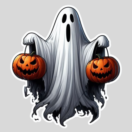 Pliego Halloween - Fantasma