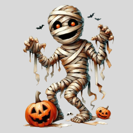 Pliego Halloween - Momia