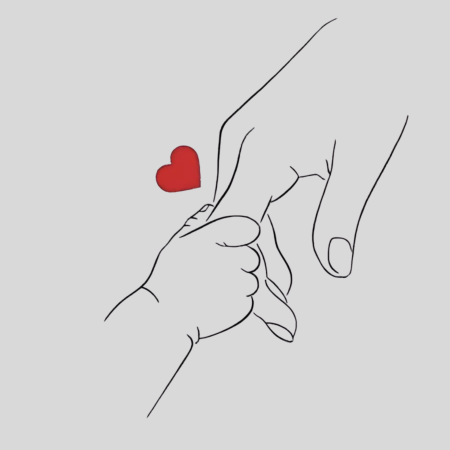 Pliego Familia - Manos corazón