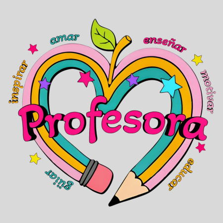 Pliego Digital Profesores- Profesora Arcoiris