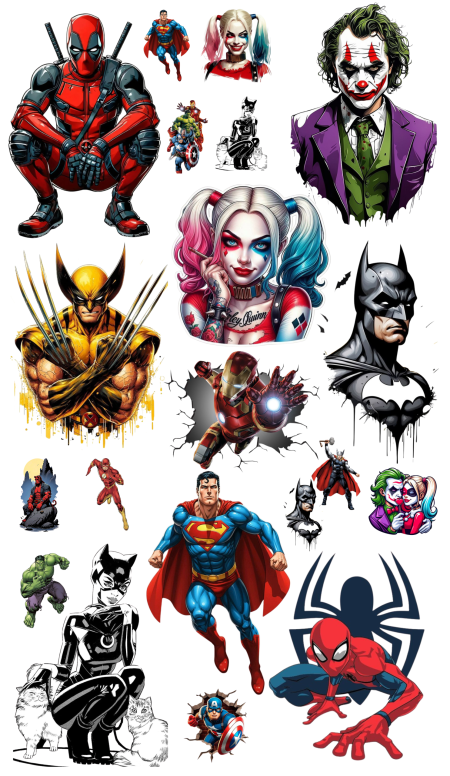 Pliego de Diseño - Comics & Superhéroes - 1