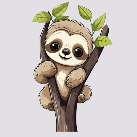 Pliego Mascotas - Perezoso