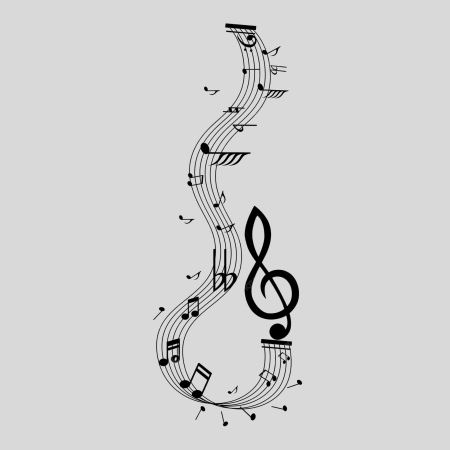 Pliego Música - Notas Musicales