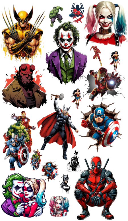 Pliego de Diseño - Comics & Superhéroes - 5