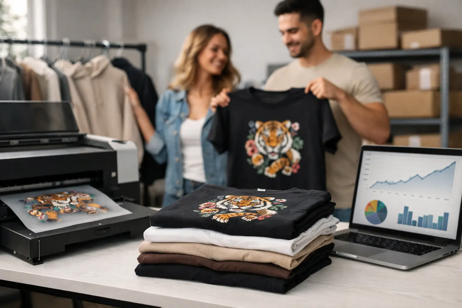 Caso real de marca de ropa que crece con DTF