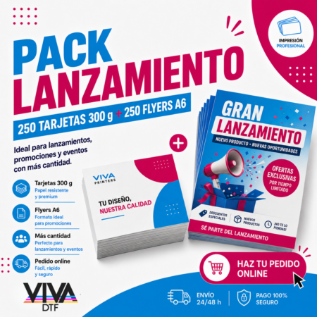 Pack lanzamiento