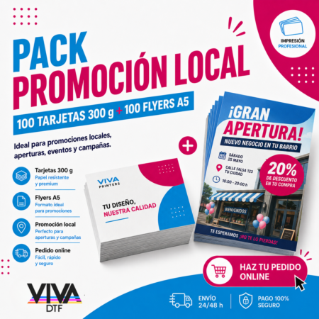 El Pack promoción local
