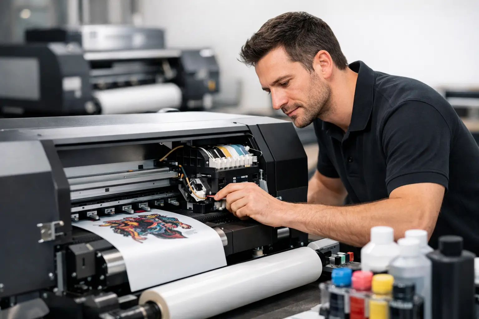 Servicio técnico de impresoras DTF sin paradas